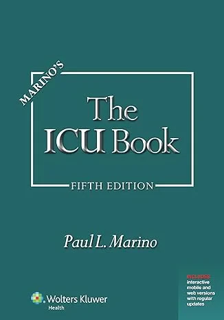 Coperta cărții "Marino&amp;#146;s The ICU Book: Print + Digital with Updates" de autor necunoscut