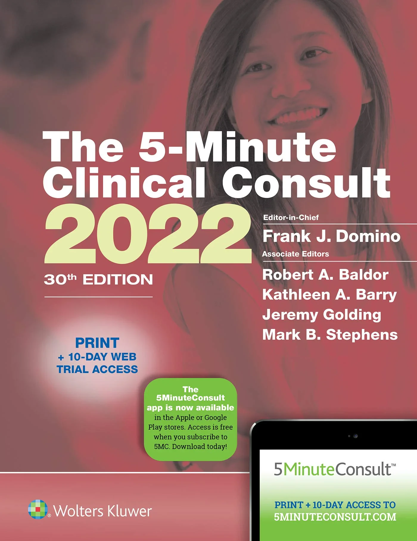 Coperta cărții "5-Minute Clinical Consult 2022: The 5-Minute Consult Series" de autor necunoscut