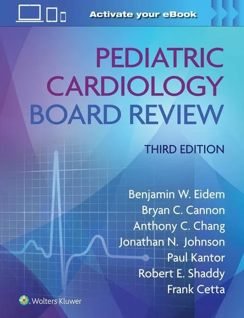 Coperta cărții "Pediatric Cardiology Board Review" de autor necunoscut