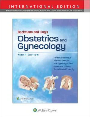 Coperta cărții "Beckmann and Ling's Obstetrics and Gynecology" de autor necunoscut
