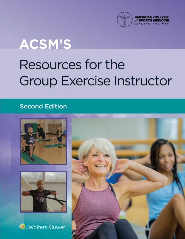 Coperta cărții "ACSM's Resources for the Group Exercise Instructor" de autor necunoscut