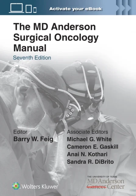 Coperta cărții "The MD Anderson Surgical Oncology Manual" de autor necunoscut