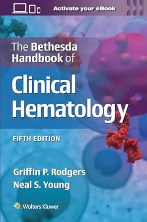 Coperta cărții "The Bethesda Handbook of Clinical Hematology" de autor necunoscut