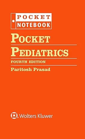 Coperta cărții "Pocket Pediatrics, Fourth Edition" de autor necunoscut