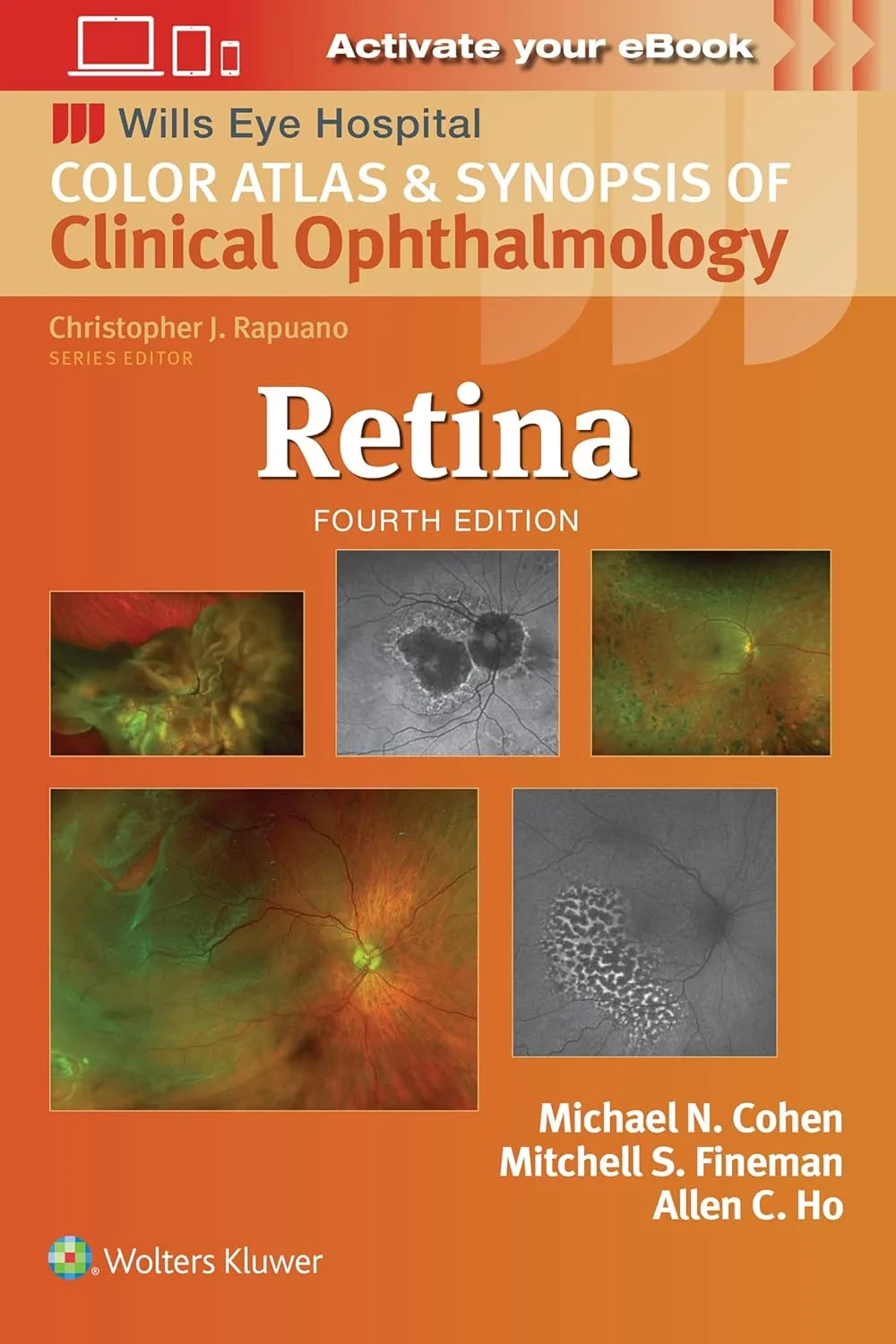 Coperta cărții "Retina (Wills Eye Institute Atlas Series)" de autor necunoscut