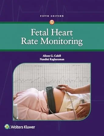 Coperta cărții "Fetal Heart Rate Monitoring" de autor necunoscut