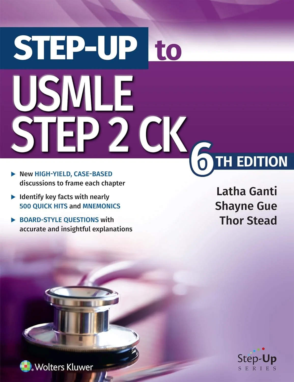 Coperta cărții "Step-Up to USMLE Step 2 CK Sixth edition" de autor necunoscut
