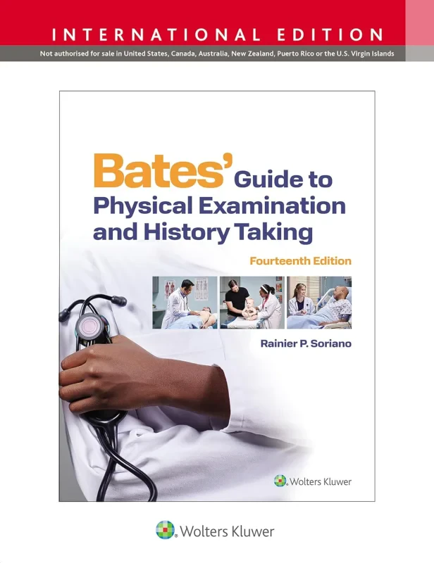 Coperta cărții "Bates' Guide To Physical Examination and History Taking Fourteenth, International Edition edition" de autor necunoscut
