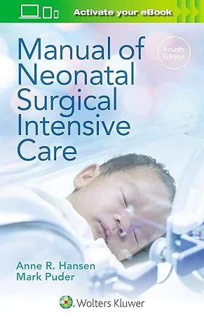 Coperta cărții "Manual of Neonatal Surgical Intensive Care" de autor necunoscut