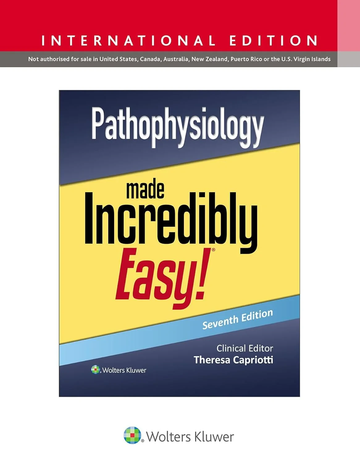 Coperta cărții "Pathophysiology Made Incredibly Easy!" de autor necunoscut