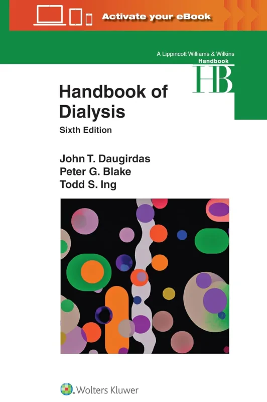 Coperta cărții "Handbook of Dialysis" de autor necunoscut