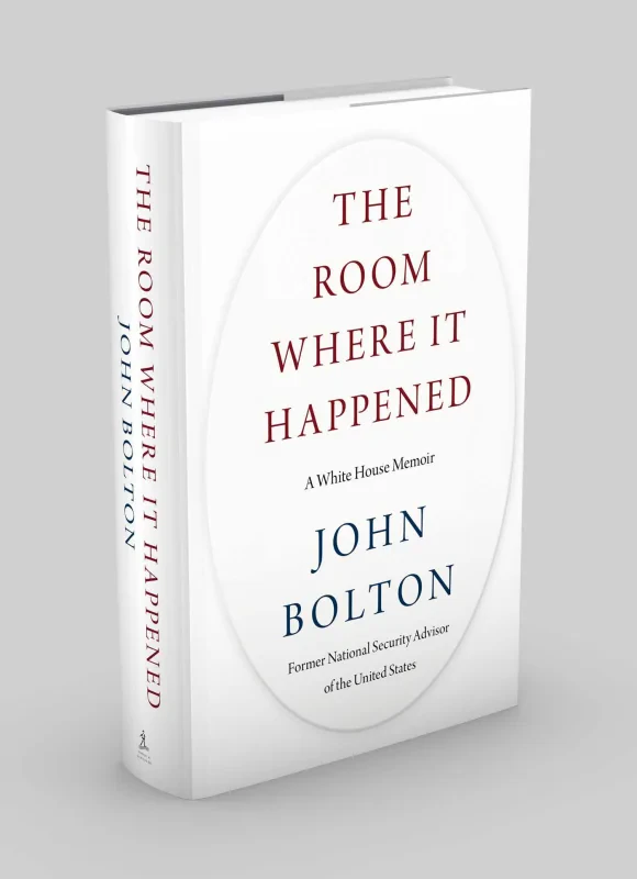 Coperta cărții "The Room Where It Happened A White House Memoir" de autor necunoscut