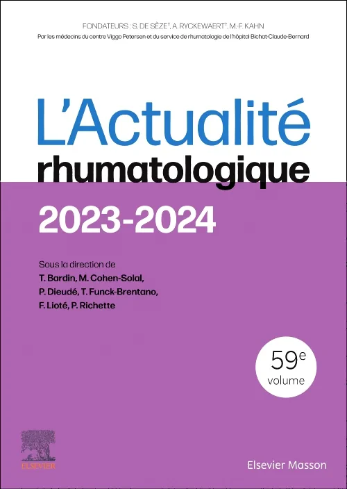 L'Actualité rhumatologique 2023-2024