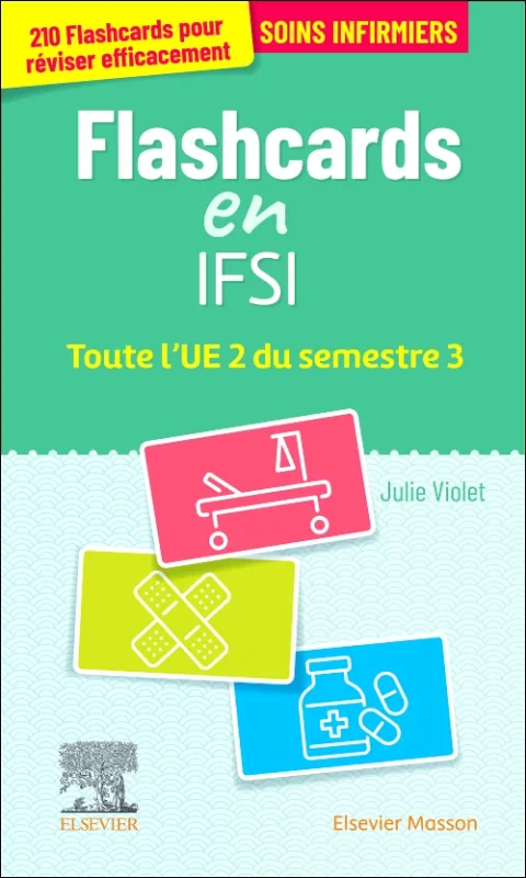 Flashcards IFSI.  Toute l'UE 2 du semestre 3