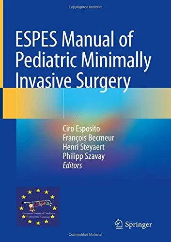 Coperta cărții "ESPES Manual of Pediatric Minimally Invasive Surgery" de autor necunoscut