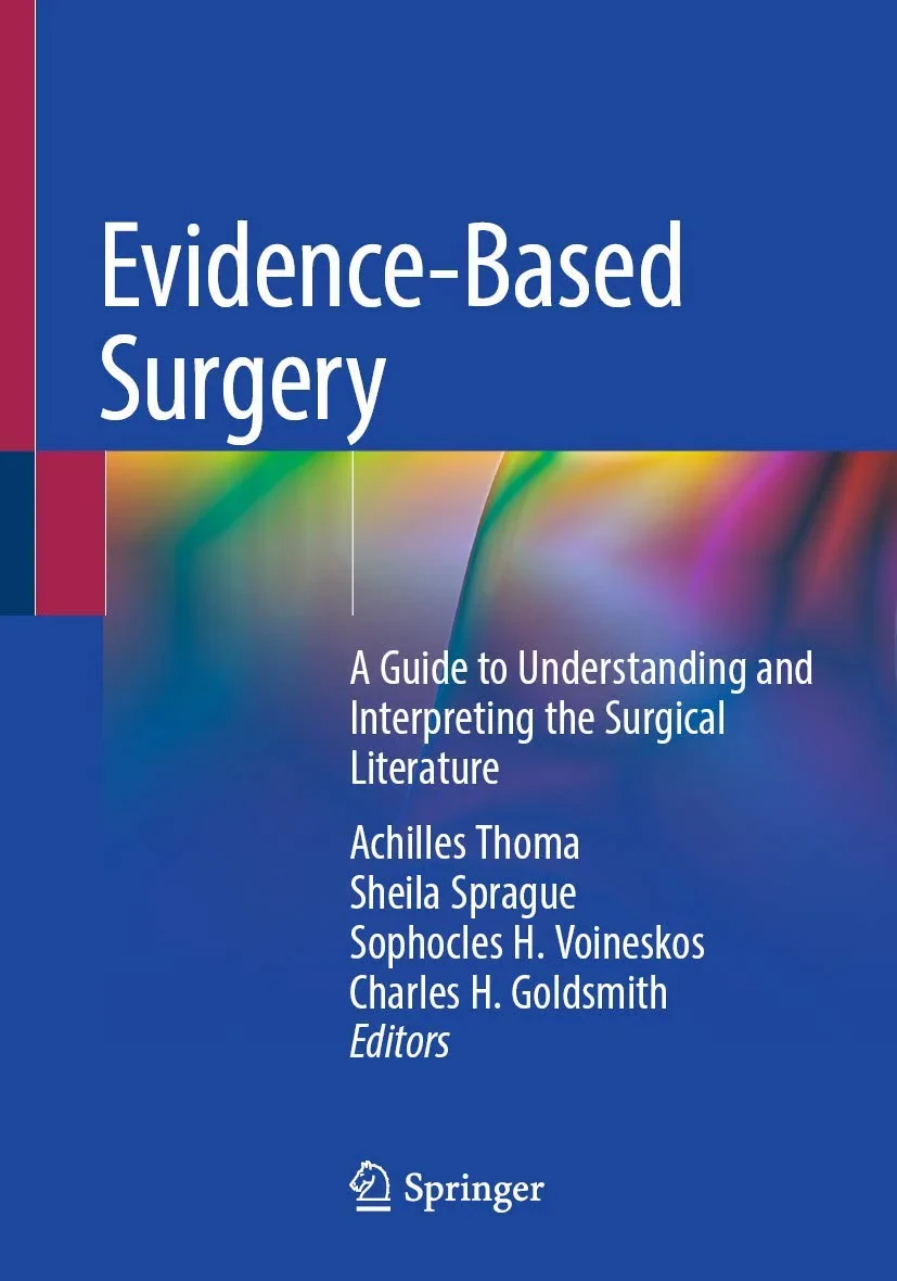 Coperta cărții "Evidence-Based Surgery: A Guide to Understanding and Interpreting the Surgical Literature" de autor necunoscut