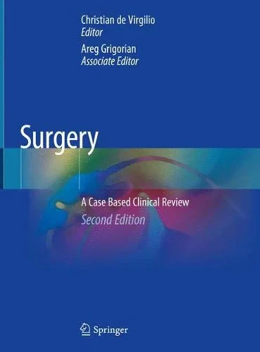 Coperta cărții "Surgery: A Case Based Clinical Review" de autor necunoscut