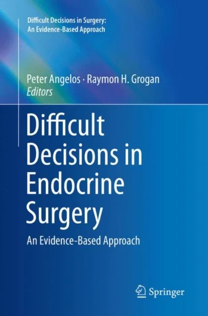 Coperta cărții "Difficult Decisions in Endocrine Surgery" de autor necunoscut
