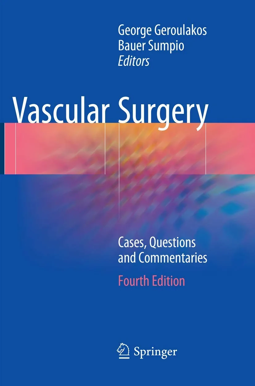 Coperta cărții "Vascular Surgery: Cases, Questions and Commentaries" de autor necunoscut