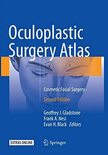 Coperta cărții "Oculoplastic Surgery Atlas: Cosmetic Facial Surgery" de autor necunoscut