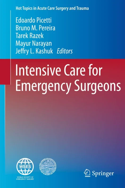 Coperta cărții "Intensive Care for Emergency Surgeons (Hot Topics in Acute Care Surgery and Trauma)" de autor necunoscut