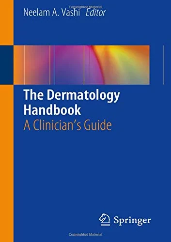 Coperta cărții "The Dermatology Handbook: A Clinician&#039;s Guide" de autor necunoscut