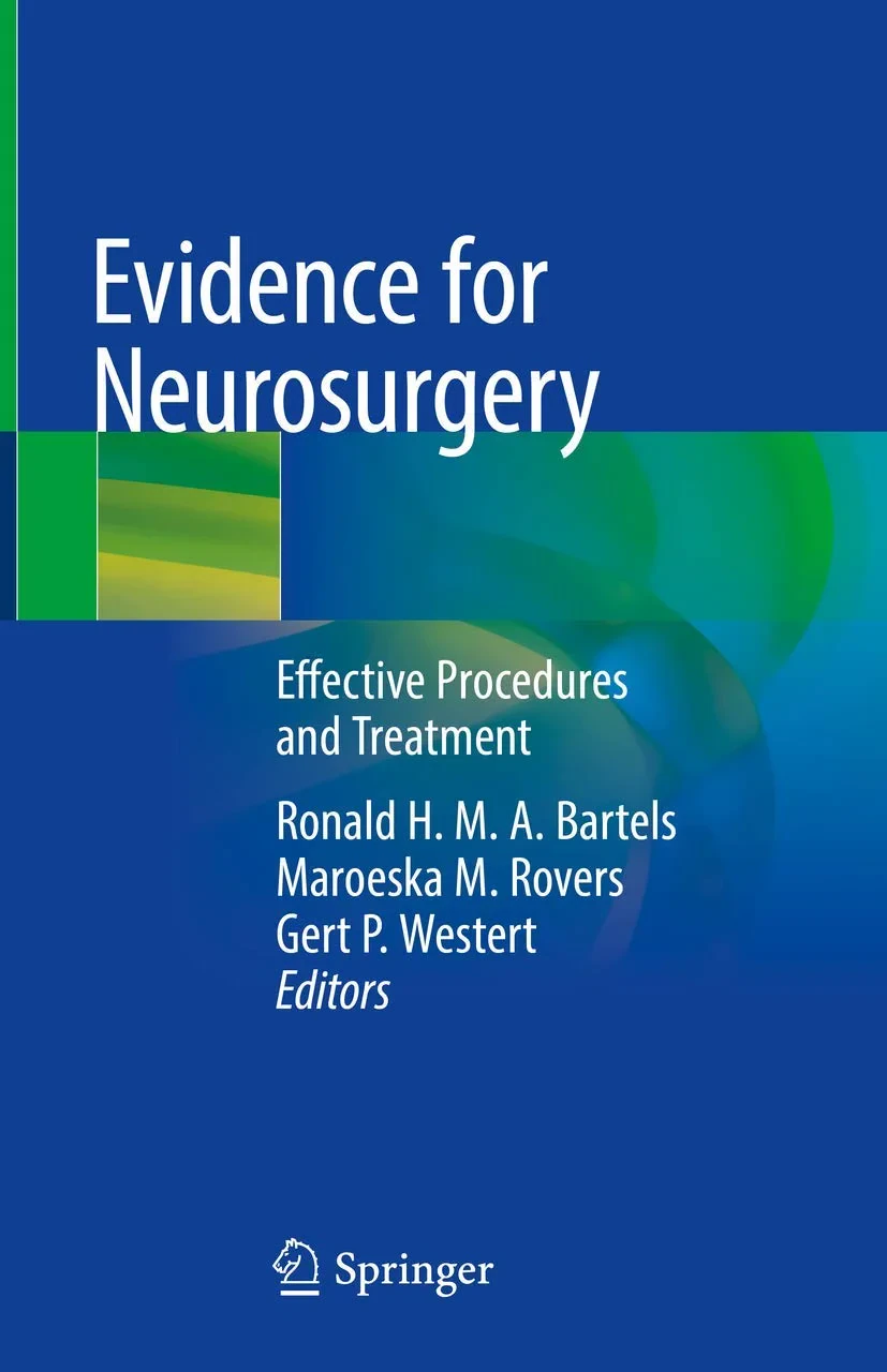Coperta cărții "Evidence for Neurosurgery" de autor necunoscut