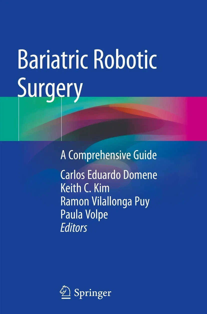 Coperta cărții "Bariatric Robotic Surgery: A Comprehensive Guide" de autor necunoscut