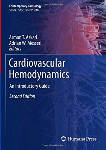Coperta cărții "Cardiovascular Hemodynamics: An Introductory Guide (Contemporary Cardiology)" de autor necunoscut