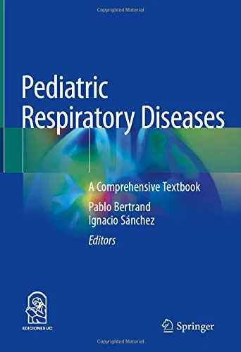 Coperta cărții "Pediatric Respiratory Diseases: A Comprehensive Textbook" de autor necunoscut