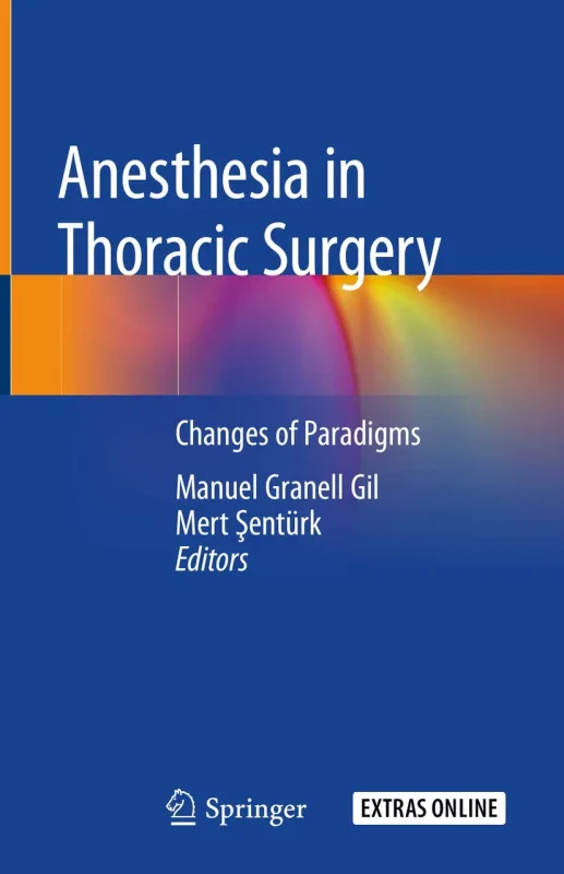 Coperta cărții "Anesthesia in Thoracic Surgery: Changes of Paradigms" de autor necunoscut