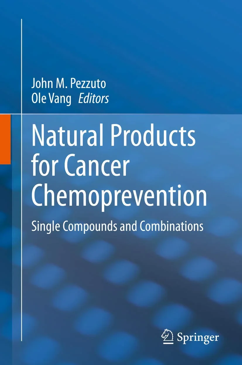 Coperta cărții "Natural Products for Cancer Chemoprevention. Single Compounds and Combinations" de autor necunoscut