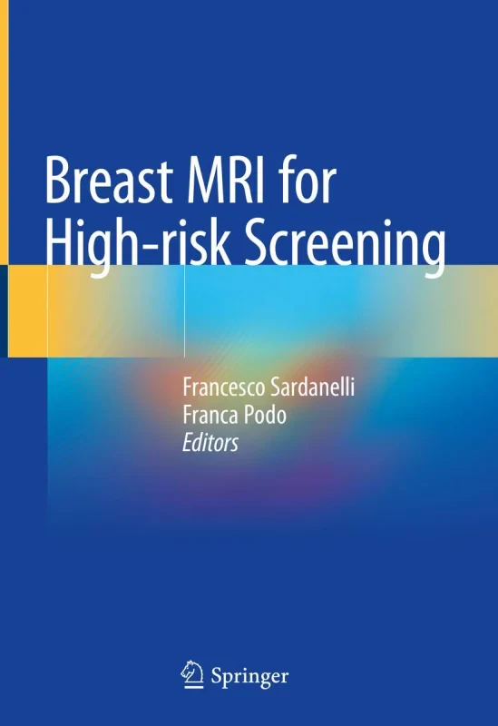 Coperta cărții "Breast MRI for High-risk Screening" de autor necunoscut