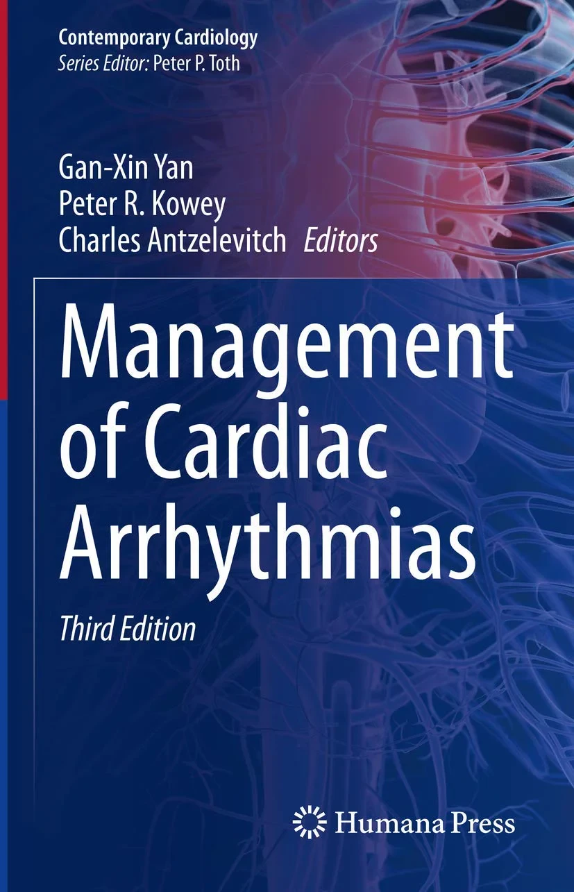 Coperta cărții "Management of Cardiac Arrhythmias" de autor necunoscut