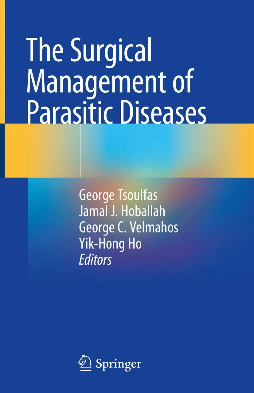 Coperta cărții "The Surgical Management of Parasitic Diseases" de autor necunoscut