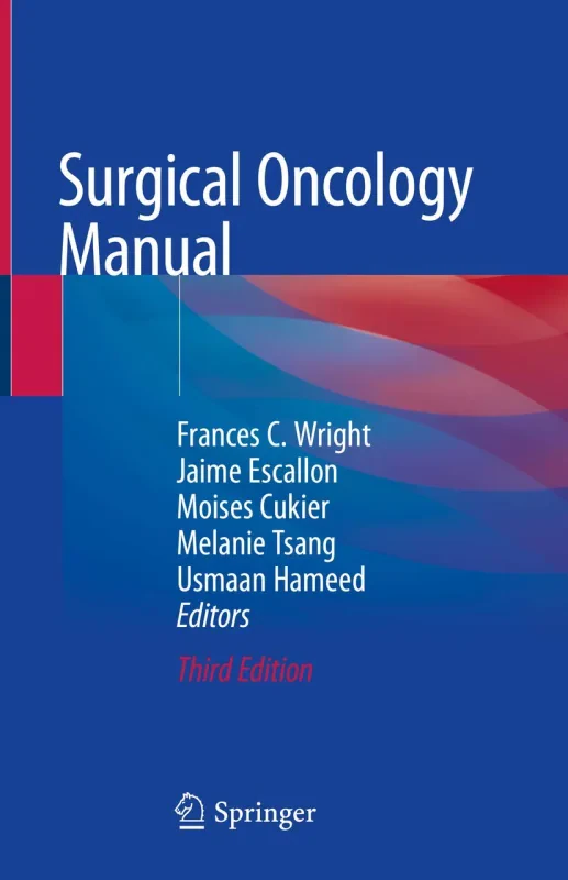 Coperta cărții "Surgical Oncology Manual" de autor necunoscut