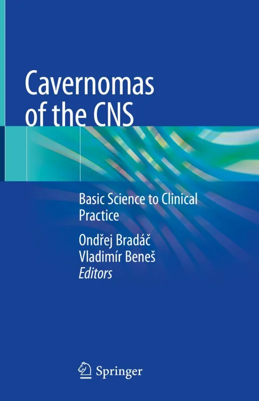 Coperta cărții "Cavernomas of the CNS" de autor necunoscut