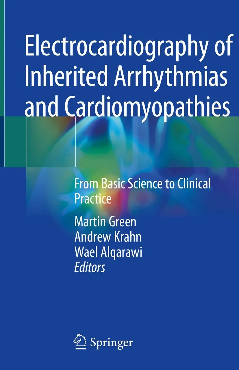 Coperta cărții "Electrocardiography of Inherited Arrhythmias and Cardiomyopathies: From Basic Science to Clinical Practice" de autor necunoscut