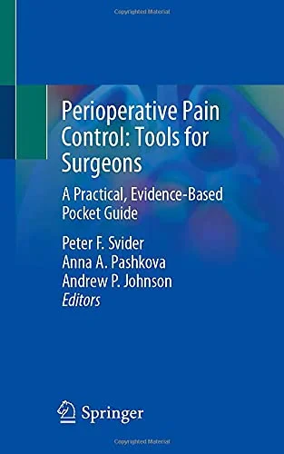 Coperta cărții "Perioperative Pain Control: Tools for Surgeons" de autor necunoscut