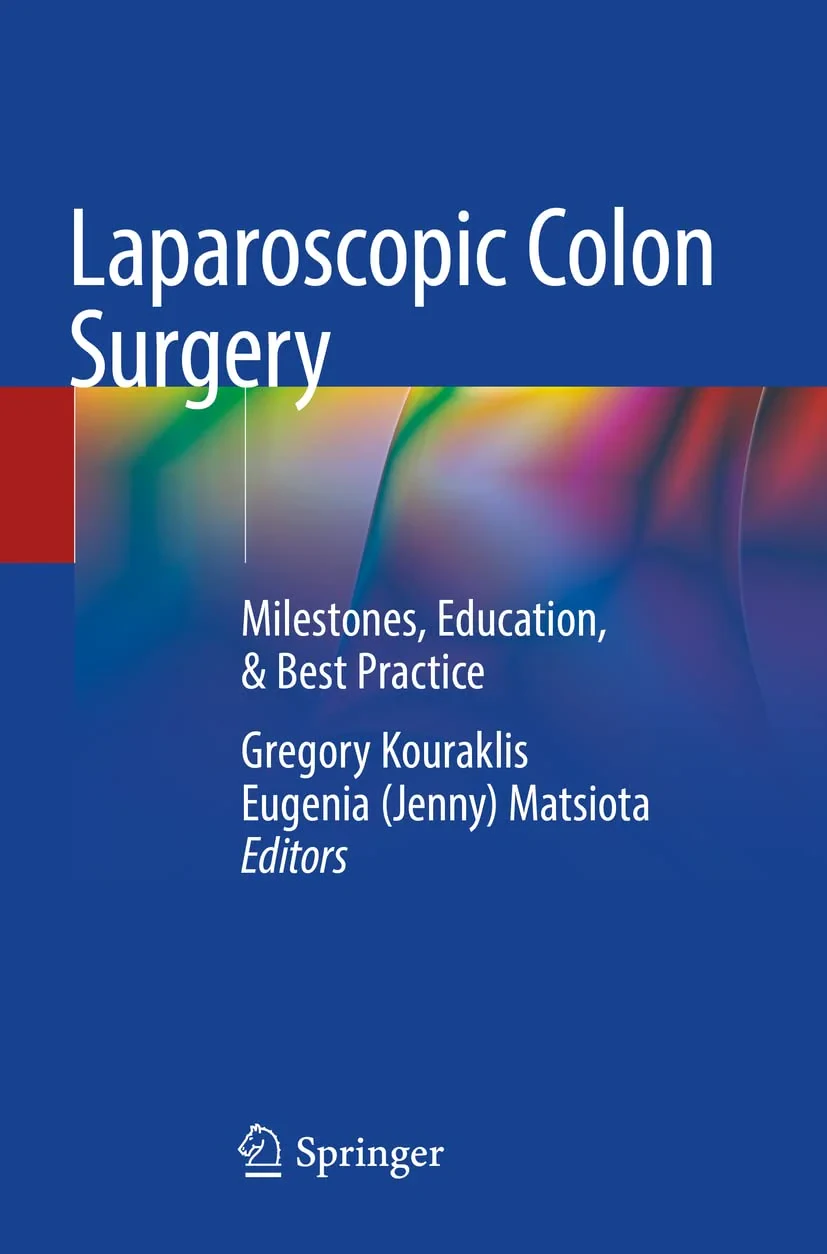 Coperta cărții "Laparoscopic Colon Surgery" de autor necunoscut