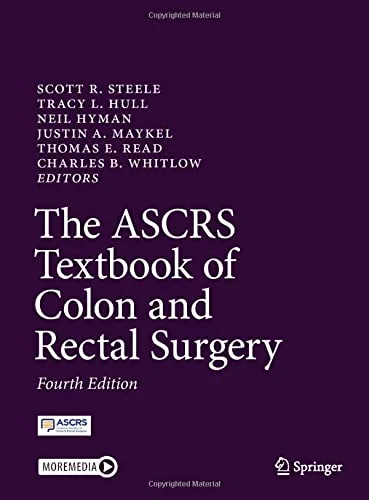 Coperta cărții "The ASCRS Textbook of Colon and Rectal Surgery" de autor necunoscut