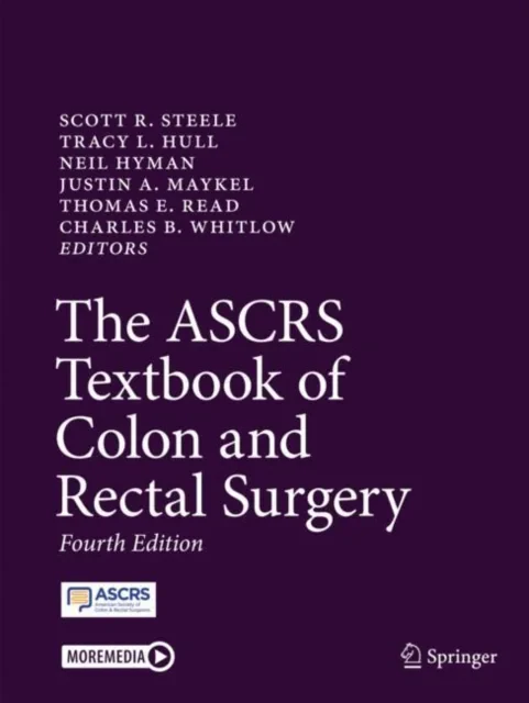 Coperta cărții "The ASCRS Textbook of Colon and Rectal Surgery" de autor necunoscut