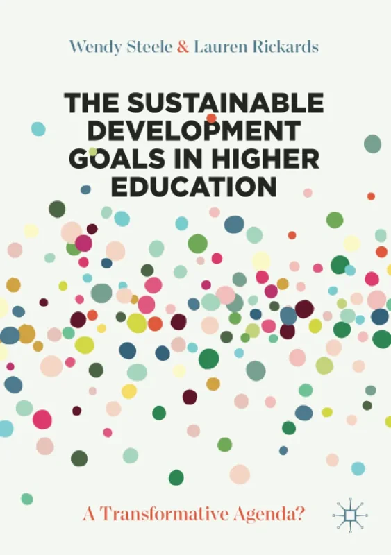 Coperta cărții "The Sustainable Development Goals in Higher Education: A Transformative Agenda?" de autor necunoscut