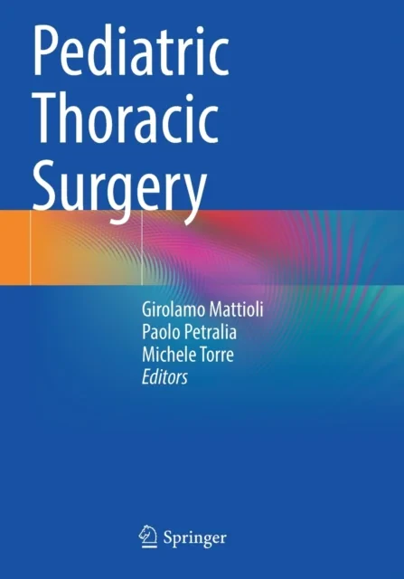 Coperta cărții "Pediatric Thoracic Surgery" de autor necunoscut