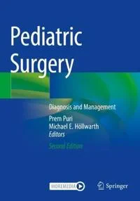 Coperta cărții "Pediatric Surgery: Diagnosis and Management" de autor necunoscut