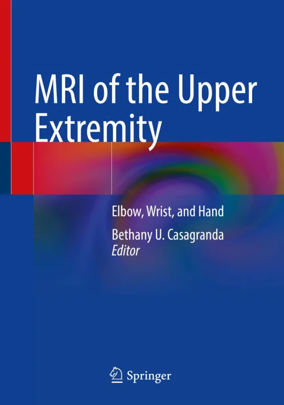 Coperta cărții "MRI of the Upper Extremity: Elbow, Wrist, and Hand" de autor necunoscut