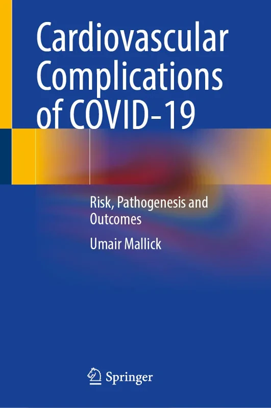 Coperta cărții "Cardiovascular Complications of COVID-19: Risk, Pathogenesis and Outcomes" de autor necunoscut