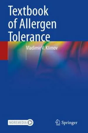 Coperta cărții "Textbook of Allergen Tolerance" de autor necunoscut