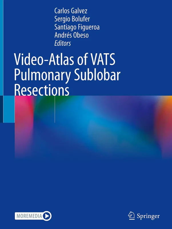 Coperta cărții "Video-Atlas of VATS Pulmonary Sublobar Resections" de autor necunoscut