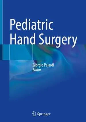 Coperta cărții "Pediatric Hand Surgery" de autor necunoscut
